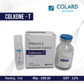 Hot pharma pcd products of Colard Life Himachal -	Colxone - t INJECTION.jpg	